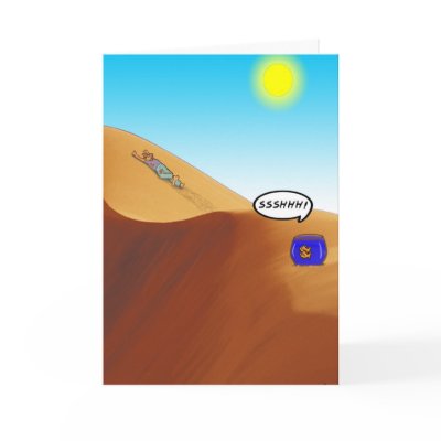 Gold Fish Greeting Card. by bad_Onions