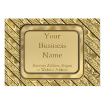 Gold Flakes Business Cards