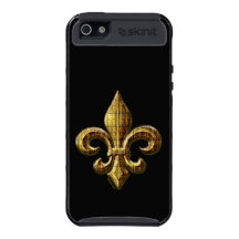 Gold Fleur De Lis graphic iPhone 5 Skinit Case Cases For iPhone 5