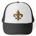 Gold Fleur Hat