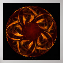 Gold Flower- Rejoice 080624.2.c1.g643r18 Art Print