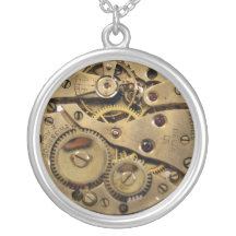 Gold Gears Necklace