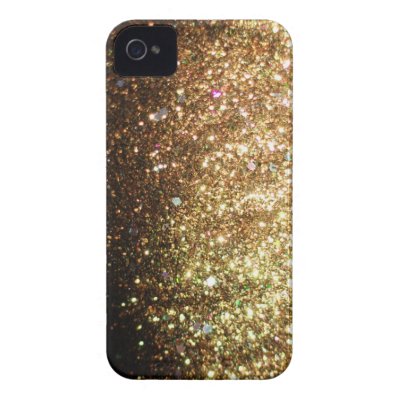 Gold Glitter iPhone Christmas Case Iphone 4 Cover by ConstanceJudes