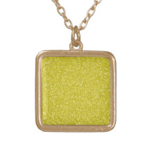 Gold glitter necklaces