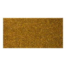Gold Glitter Photo Card Template