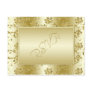 Gold Glitter RSVP Postcard (Will NOT fit with Sq.)