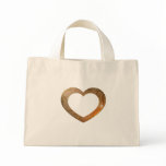 Gold Heart Frame Bags