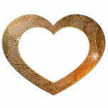 Gold Heart Frame