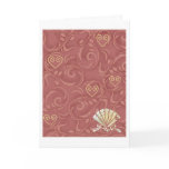 Gold Hearts Thinking of You card