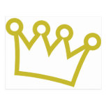 gold king crown deluxe post cards