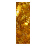Gold leaves gift tag business card templates
