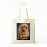 Gold Love Goldens Tote Bag