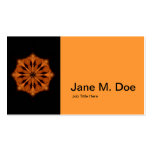 Gold Medallion Business Card Template