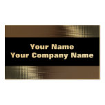 Gold Metal Business Cards