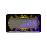 gold mirror address labels