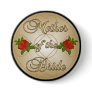 Gold Mother of the Bride (MoB) Button