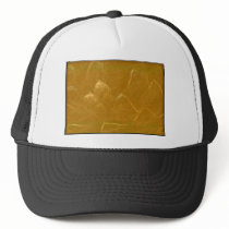 Gold n Copper Sheet :  Lotus Engraved Design Hat