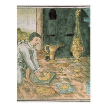 Gold objects in an Aztec shop Post Card