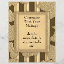 Gold On Gold Flyer Design