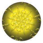 Gold Ornament Sticker
