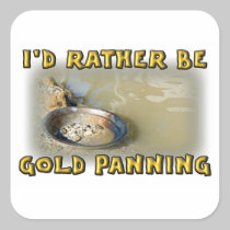 Gold Panning stickers