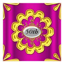Gold Pink Birthday Party Gold Pink Announcement