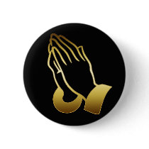 GOLD PRAYING HANDS PINS