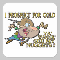 Gold Prospector stickers