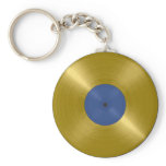 Gold Record with Blue Label