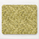 gold sequin effect mousepad