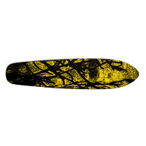 Gold shadow Skateboard