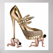Gold Shoe slaves Poster