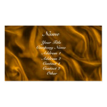 Gold Silky Business Card