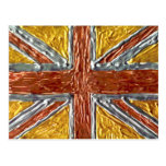 Gold Silver Bronze London British Flag Sports Post Cards