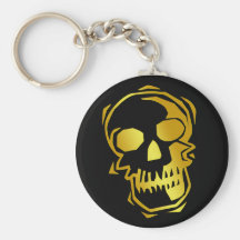 GOLD SKULL KEY CHAINS