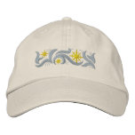 Gold Star Christmas Embroidered Baseball Cap