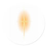 Gold Star Cross with Glow Stickers