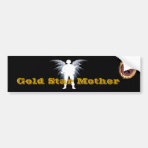 Gold Star Mother Bumper Sticker