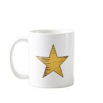 Gold Star Coffee Mugs