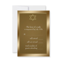 Gold Star of David RSVP