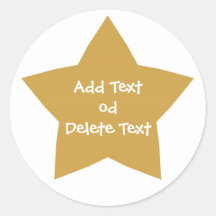 Gold Star Stickers on Gold Star T Shirts  Gold Star Gifts  Cards  Posters  And Other
