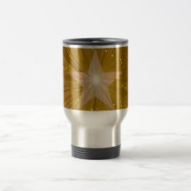 Gold Star  travel mug