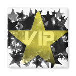 Gold Star VIP Refrigerator Magnet