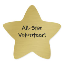 Gold Star Volunteer Recognition