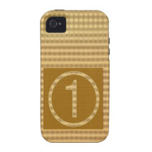 GOLD Stripe - Give away NUMBER ONE Gift Vibe iPhone 4 Cover