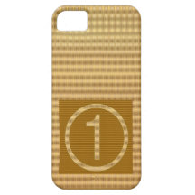GOLD Stripe - Give away NUMBER ONE Gift iPhone 5 Cover