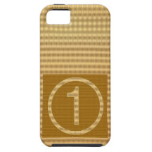 GOLD Stripe - Give away NUMBER ONE Gift iPhone 5 Cases