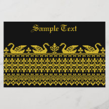 Gold Swans Full Color Flyer