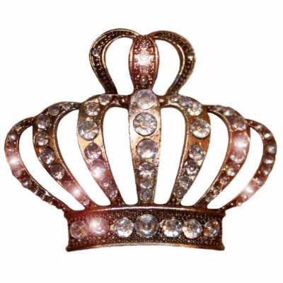 Gold Tiara Sculpture by LadyDenise