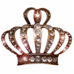 Gold Tiara Sculpture